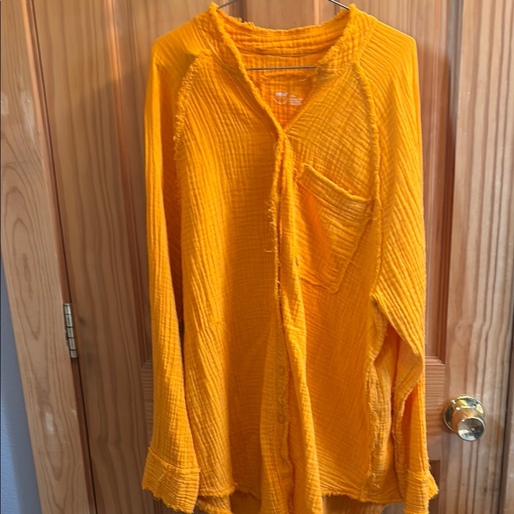 Bright Orange Women's Top